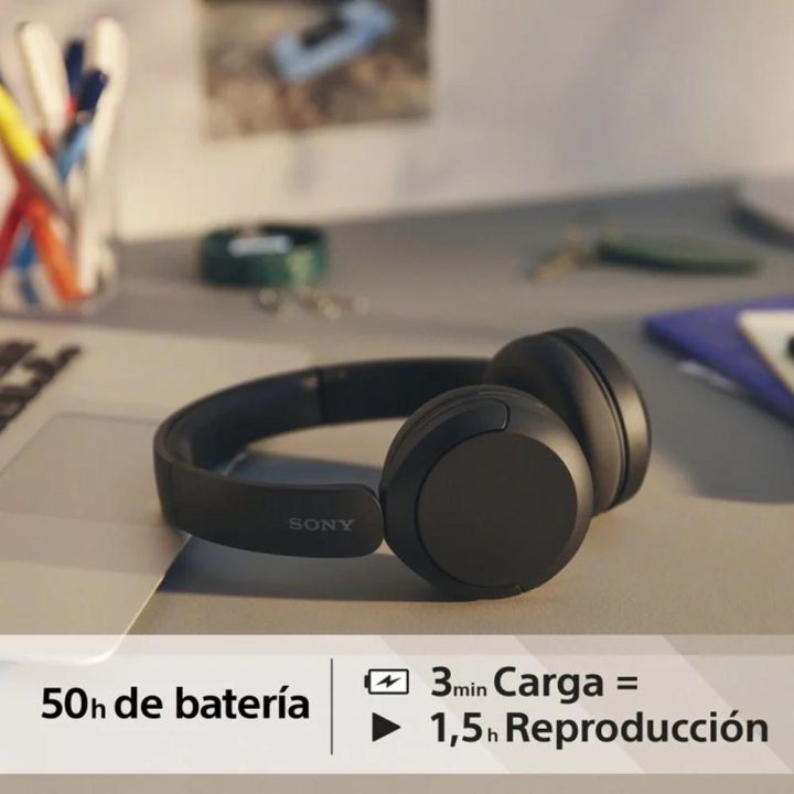 Sony WH-CH520 Black Wireless Headphones (WHCH520B.CE7)