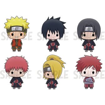 Figuras Megahouse naruto chokorin mascot set vol. 2 6 articulos…
