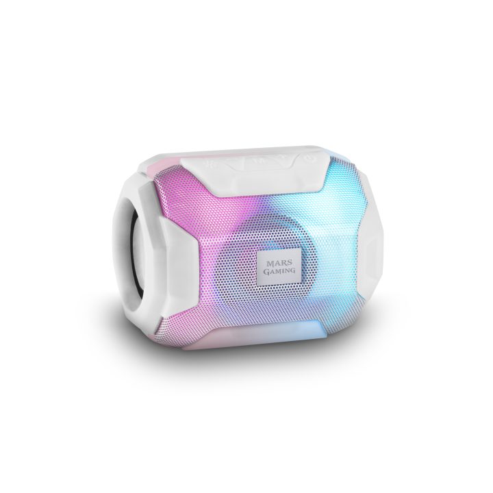 Mars Gaming MSBAXW, Coluna Bluetooth RGB, Compacta, 10W…