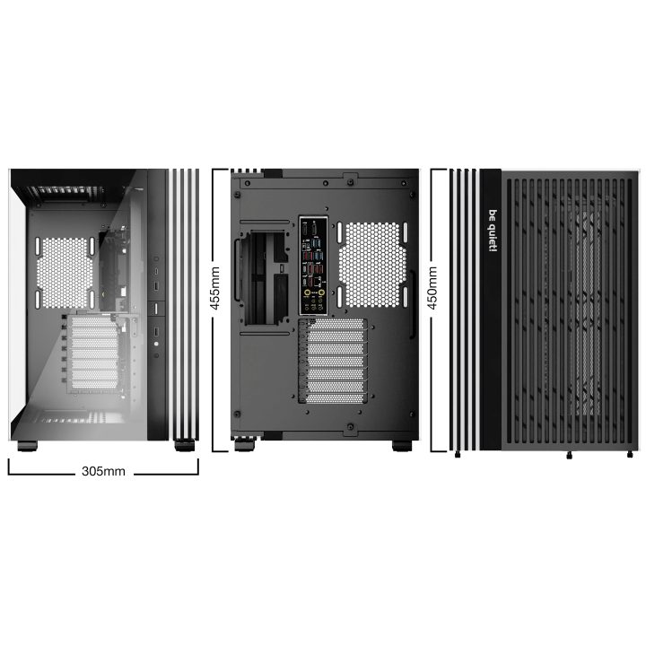 be quiet! LIGHT BASE 600 DX Black Midi Tower Black