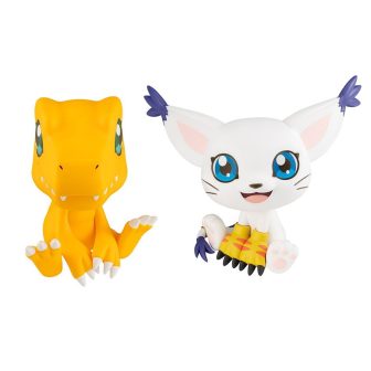 Figuras Megahouse digimon lookup pack agumon & tailmon (MH832192)