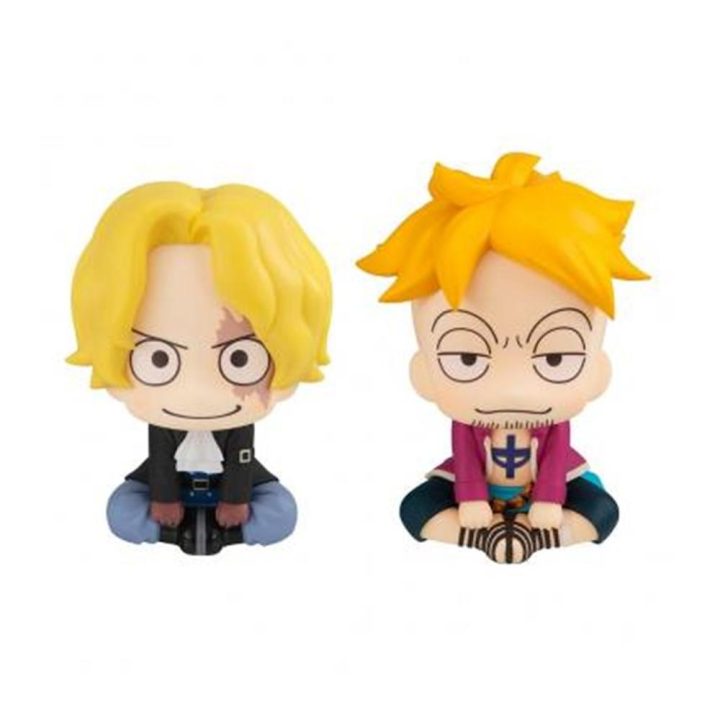 Figura Megahouse look up one piece sabo & marco con regalos sorpresa…