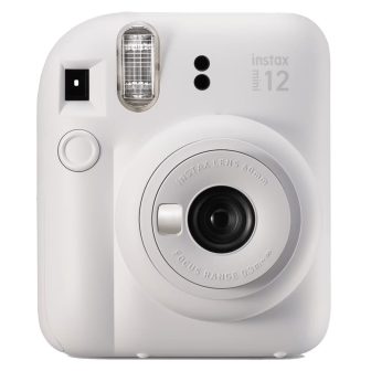 Camara Fujifilm mini instax 12 flash - autoexposicion-blanco arcilla…