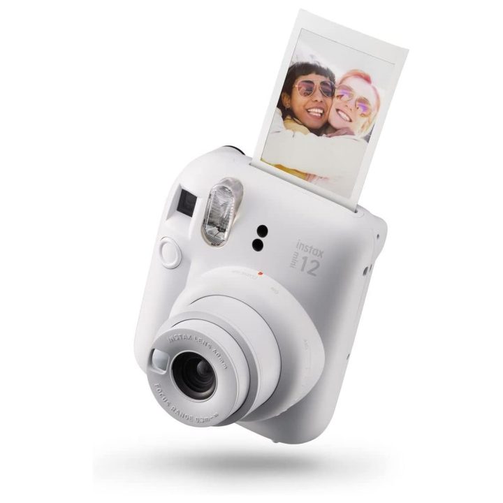 Câmara Fujifilm mini instax 12 flash - autoexposição-branco argila…