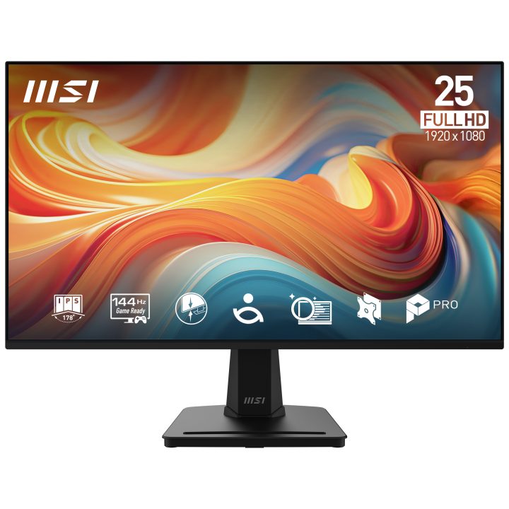 Monitor MSI Pro MP251 E14L 25" Full HD 144 Hz IPS