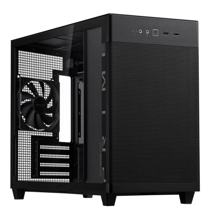 ASUS AP201 PRIME CASE TG Mini Tower Negro