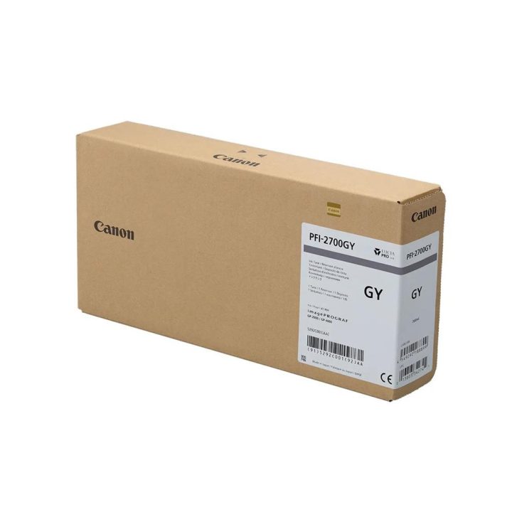 Canon PFI-2700 GY Ink Cartridge 1 piece(s) Original Gray