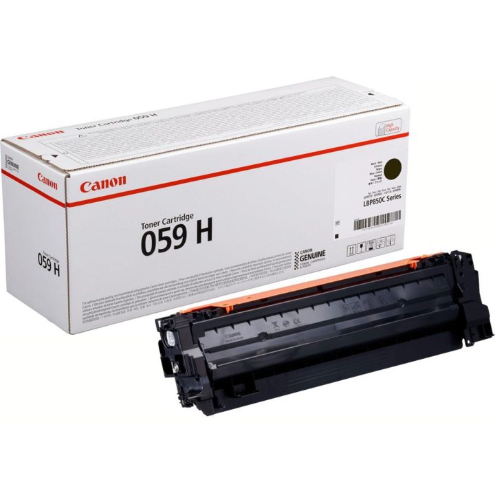 Canon 059H BK cartucho de tóner 1 pieza(s) Original Negro