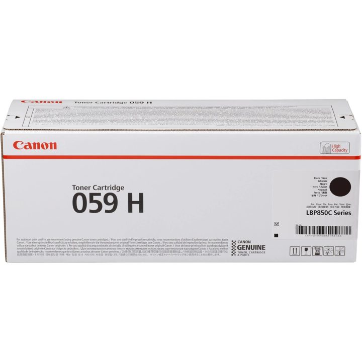 Canon 059H BK cartucho de toner 1 peça(s) Original Preto
