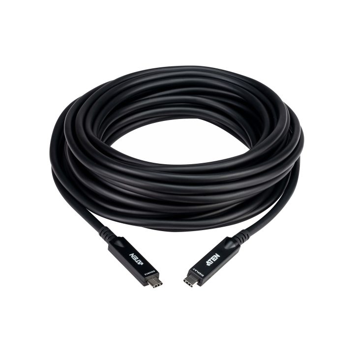 ATEN UE3410F USB Cable 10 m USB C 10 Gbit/s 60 W Black