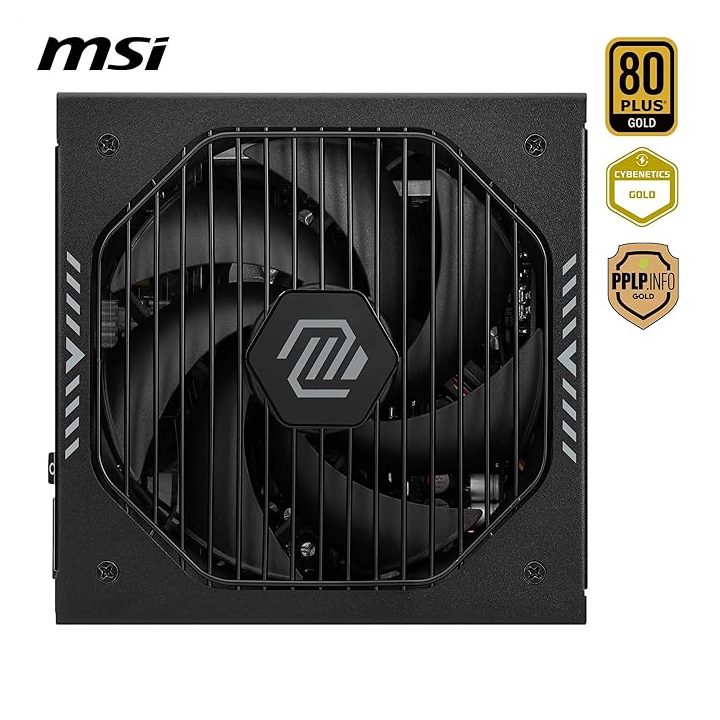 MSI MAG A1000GLS PCIE5 Power Supply Unit 1000 W 24-pin ATX ATX Black