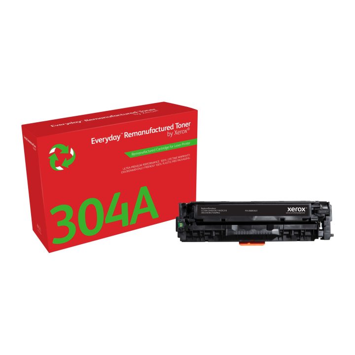 Xerox Everyday™ Black Remanufactured Toner Compatible with HP 304A…