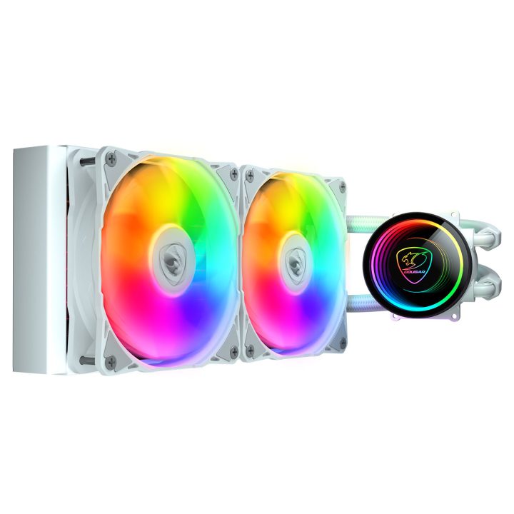 COUGAR CGR-PSDELRGB-W-240 PC Case All-in-One Liquid Cooling System…