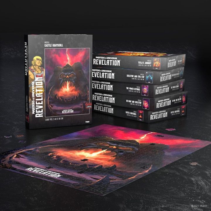 Masters of the Universe Revelation Castle Grayskull 1000-Piece Puzzle