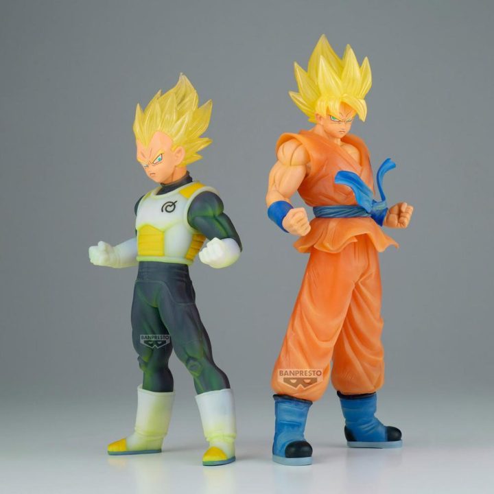 Figura Banpresto Dragon Ball Super Clearise Son Goku & Vegeta (B…