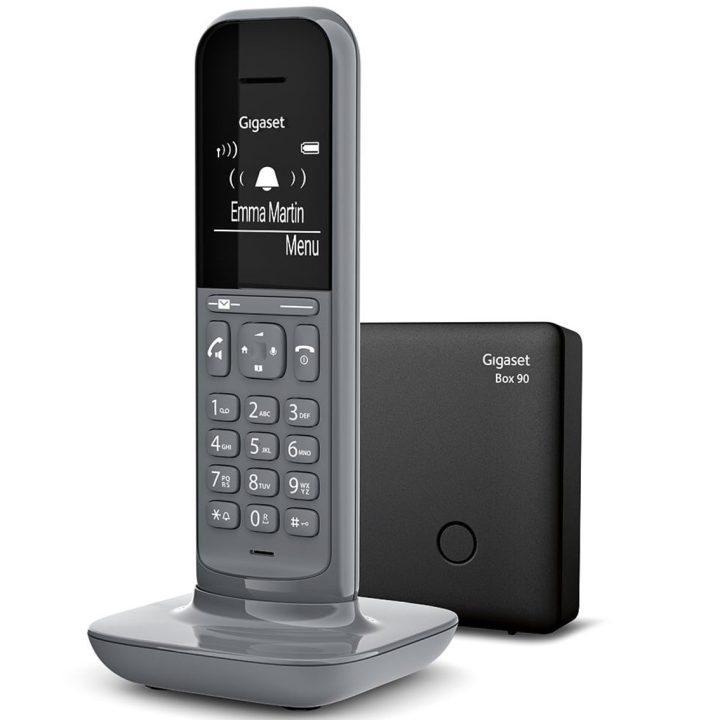 Gigaset CL390 DECT Cordless Phone Gray (S30852-H2902-D203)