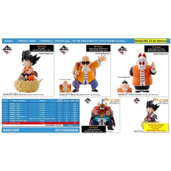 Ichiban kuji banpresto dragon ball ex the fierce men of turtle hermit…