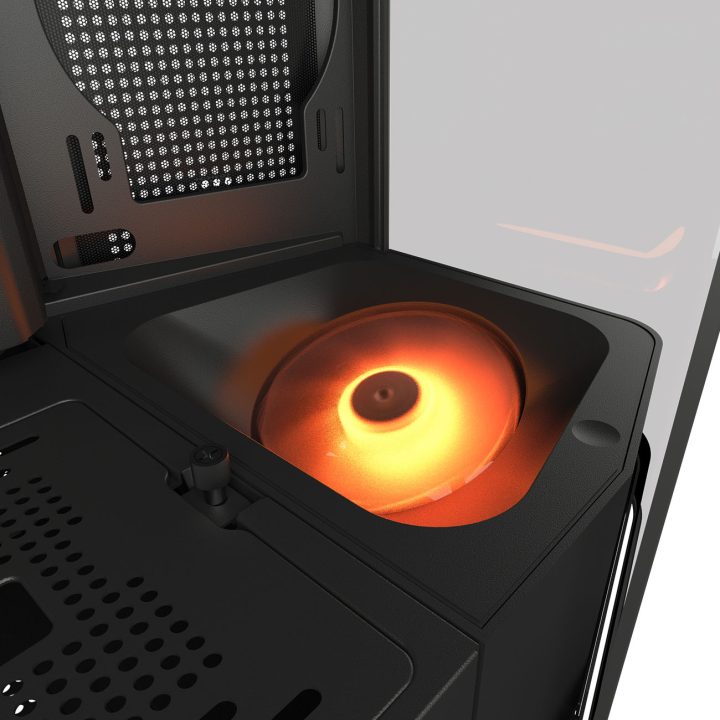 COUGAR CGR-58M6B-RGB Mid Tower Black
