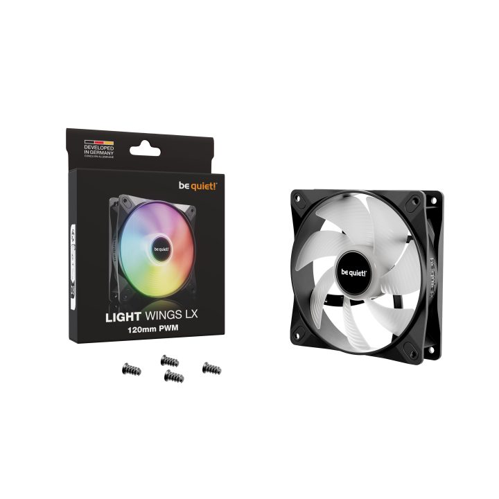 be quiet! LIGHT WINGS LX 120mm PWM Carcasa del ordenador Ventilador…
