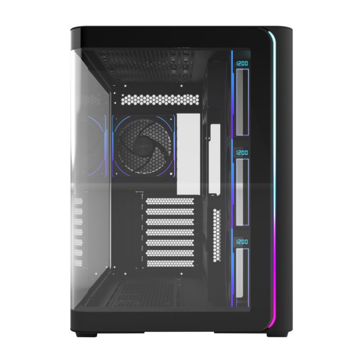 FSP M580-BP Plus Black ARGB mITX/mATX Midi Tower Case