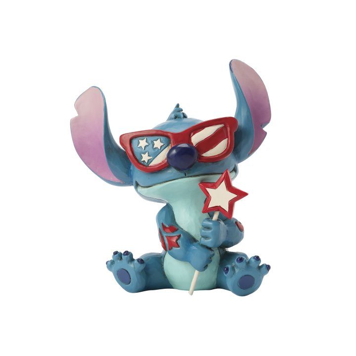 Figura Enesco Disney Stitch Patriota (6017851)