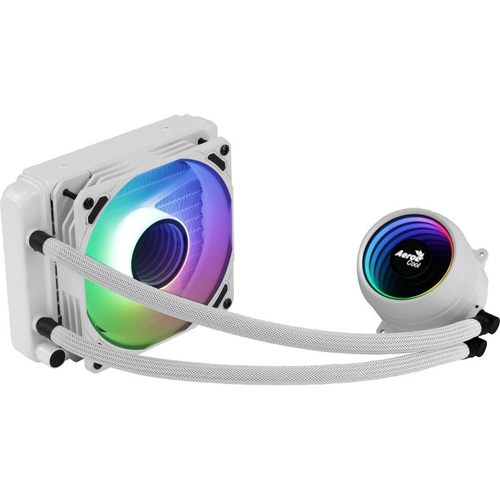 Aerocool MIRAGEL120W Refrigeração Líquida CPU Ventilador 12cm ARGB…