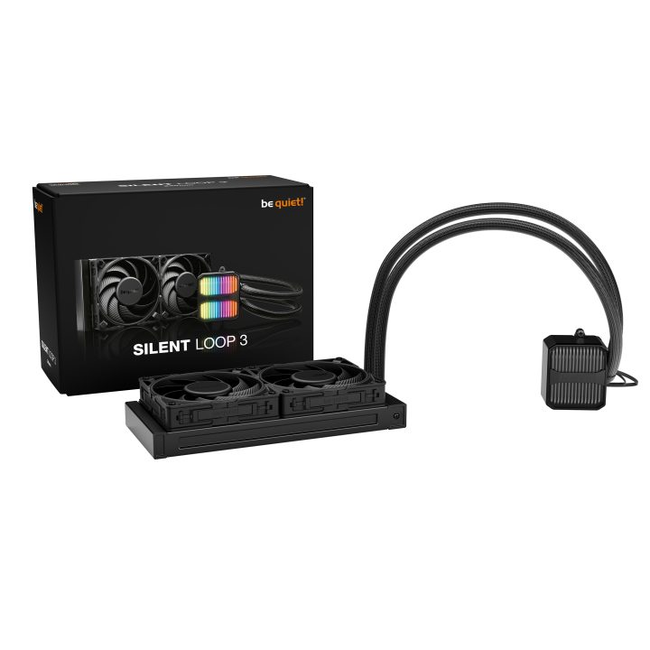 be quiet! Silent Loop 3 240 mm CPU All-in-One Liquid Cooler 12 cm…