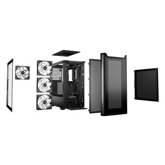 be quiet! Pure Base 501 DX Black Midi Tower Preto
