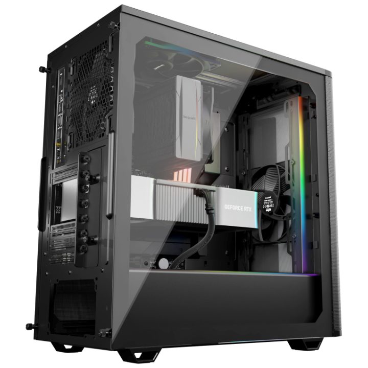 be quiet! Pure Base 501 DX Black Midi Tower Black