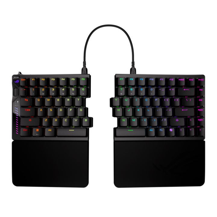 ASUS ROG Falcata Gaming Keyboard USB + RF Wireless + Bluetooth Black…