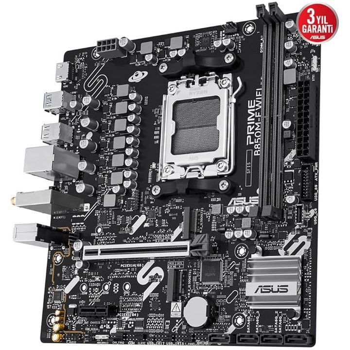 ASUS PRIME B850M-F WIFI AMD B850 AM5 Socket Micro ATX