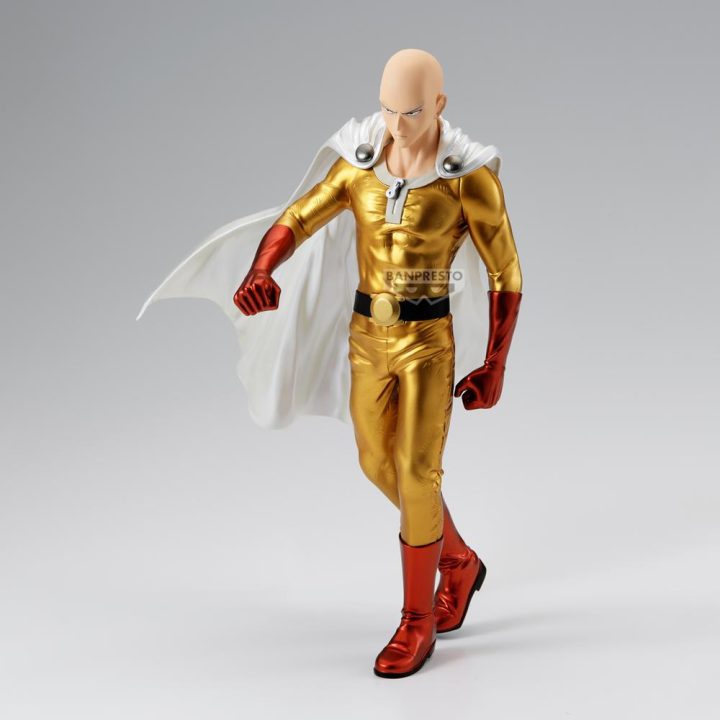 Banpresto One Punch Man Grandista Saitama Metallic Ver. Figure 27cm…