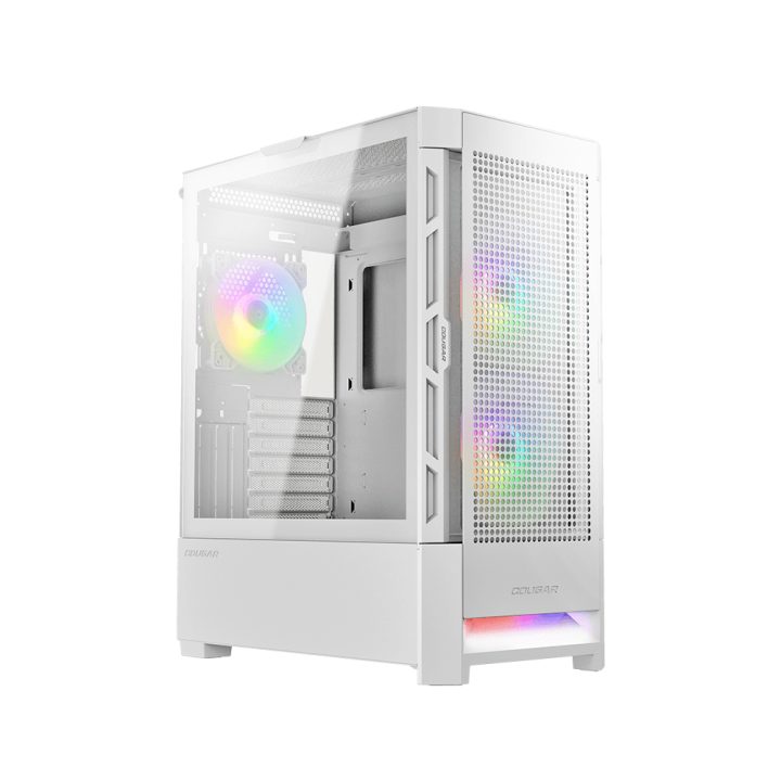 COUGAR CGR-5ZD1W-AIR-RGB White Mid-Tower