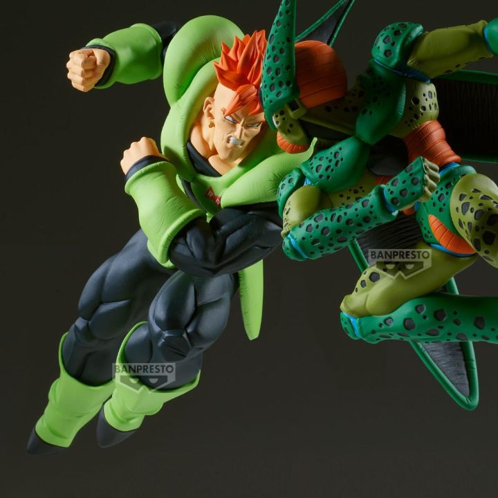 Banpresto Dragon Ball Z Match Makers Android 16 (vs Cell) Figure 17cm…