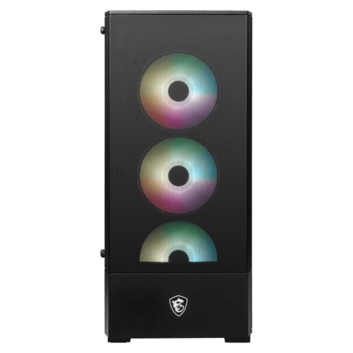 MSI MAG Forge 112R Torre Média Preto, Transparente