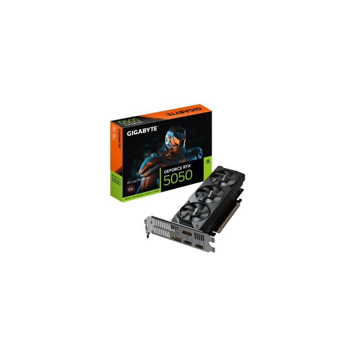 GIGABYTE GeForce RTX 5050 OC Low Profile 8G Tarjeta Gráfica
