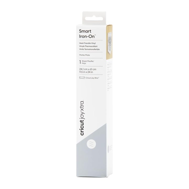 Cricut smart iron-on joy xtra 24,1x30,5cm - 3 sheets (glowstick…