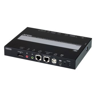 ATEN 1-Port IP KVM Switch DisplayPort 4K for Local/Remote Shared…