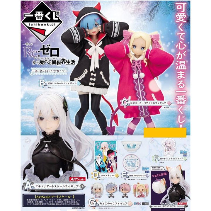 Ichiban kuji banpresto re zero girls who landed (IK599018)