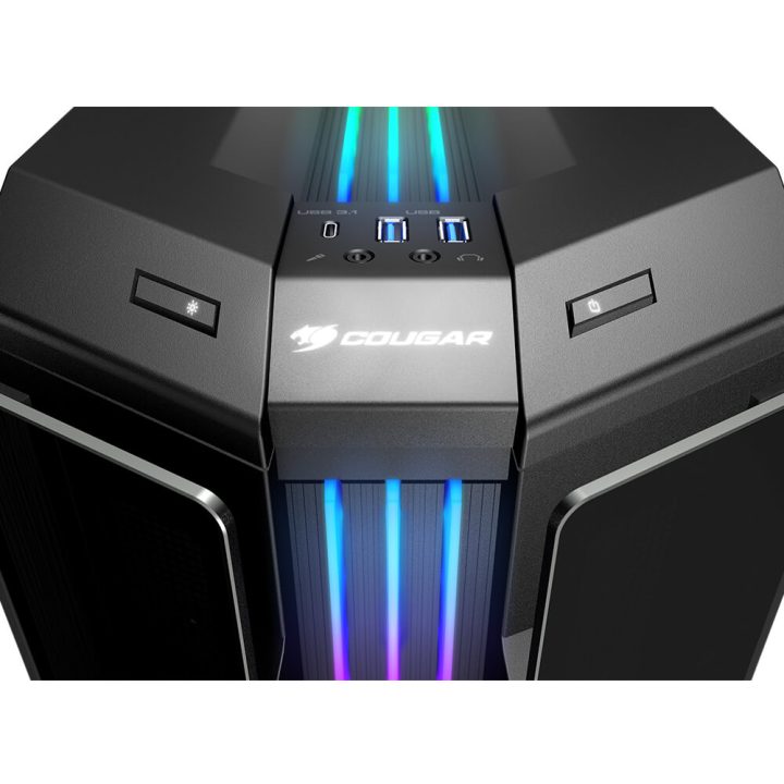 COUGAR Gemini T Pro Midi Tower Black