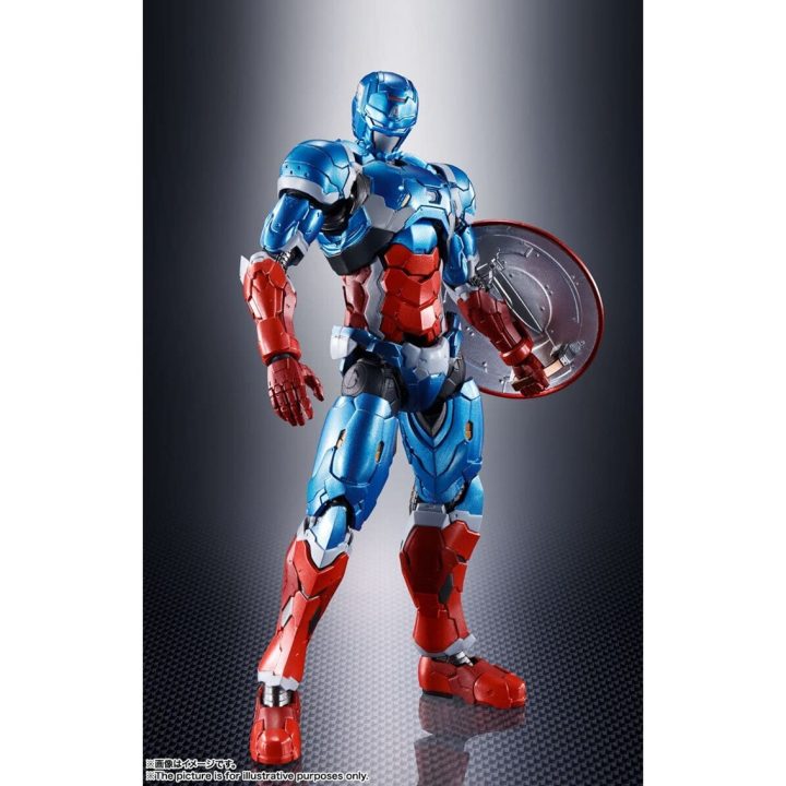 Figura Tamashii Nations Marvel Tech-On Avengers S.H.Figuarts Capitão…