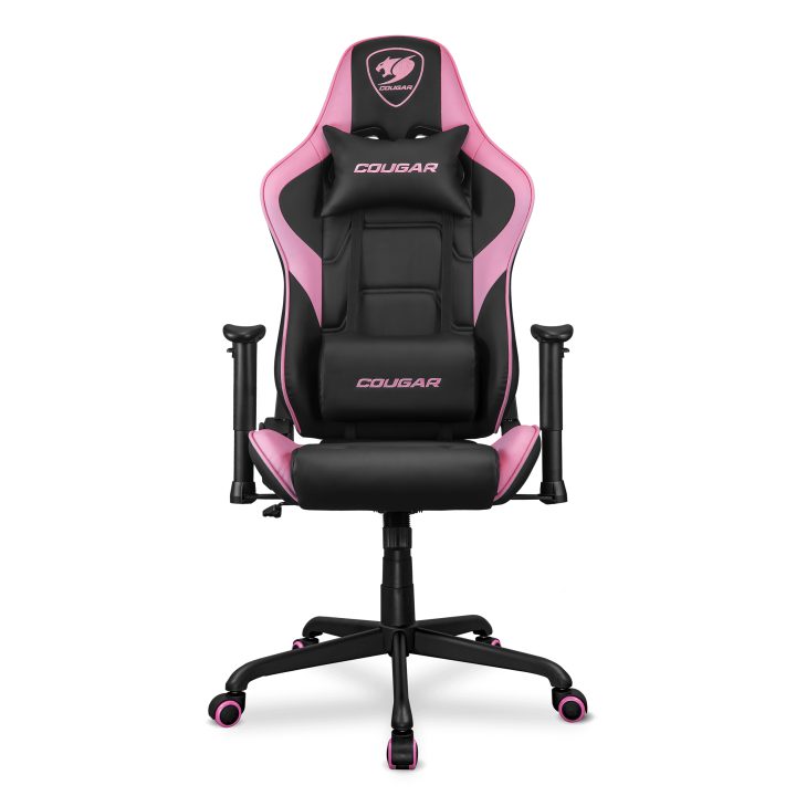 COUGAR CGR-ELI-PNB Silla para videojuegos universal Asiento acolchado…