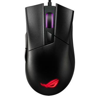 ASUS ROG Gladius II Core Right-Handed Gaming Mouse USB Type-A Optical…