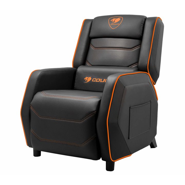 COUGAR CGR-RGS Cadeira de Gaming Assento acolchoado Preto, Laranja