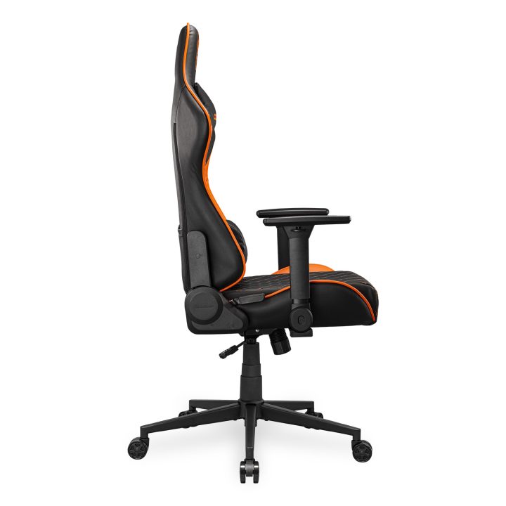 COUGAR CGR-AO2 Padded Upholstered Seat Black, Orange