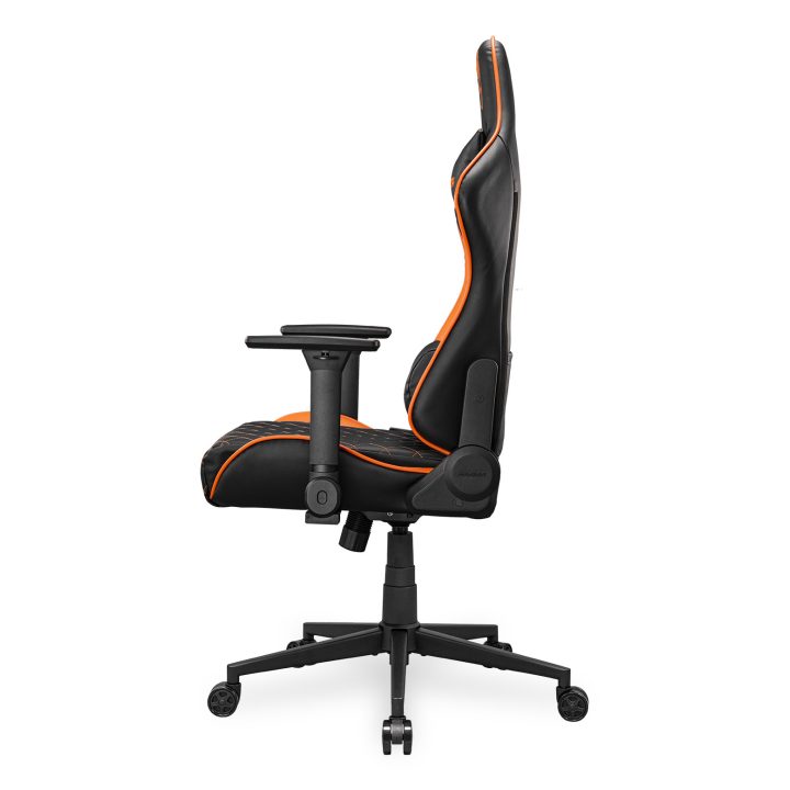COUGAR CGR-AO2 Padded Upholstered Seat Black, Orange