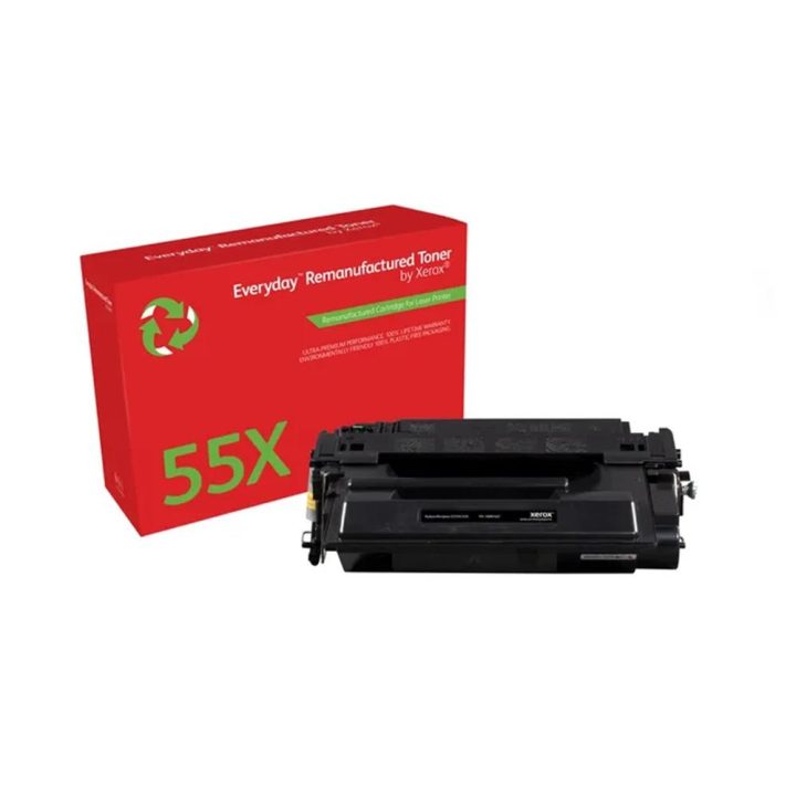 Toner Everyday™ Mono remanufaturado da Xerox compatível com HP 55X…