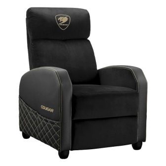 COUGAR Ranger Elite Gold Cadeira de Gaming Assento acolchoado estofado