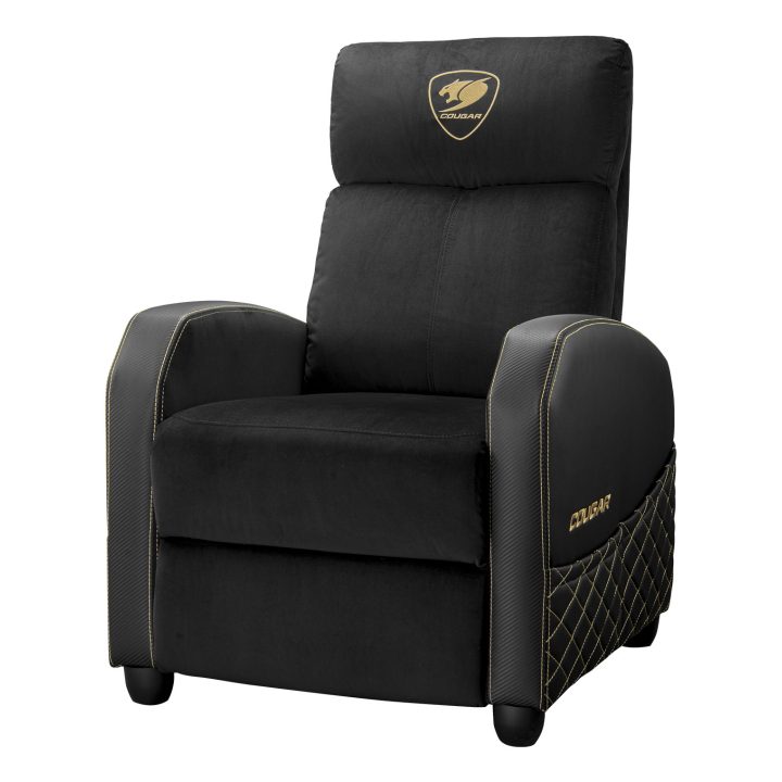 COUGAR Ranger Elite Gold Cadeira de Gaming Assento acolchoado estofado