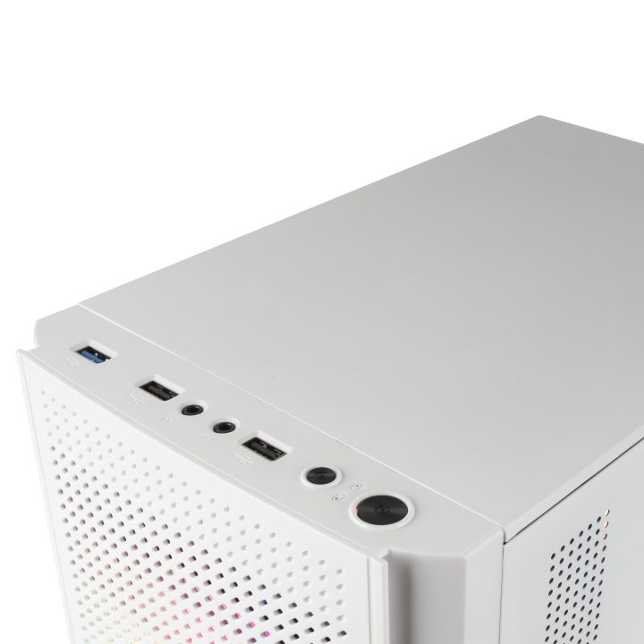 Mars Gaming MC300W Blanco, Caja PC Micro ATX, Cristal Templado…
